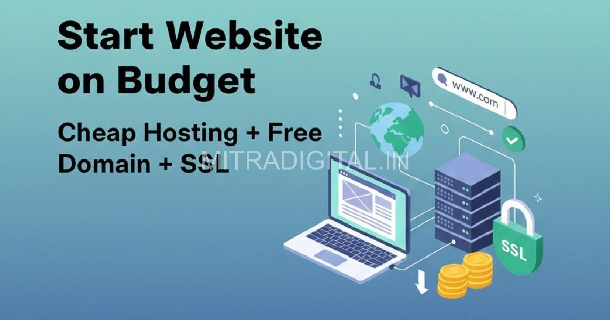 start website on budget